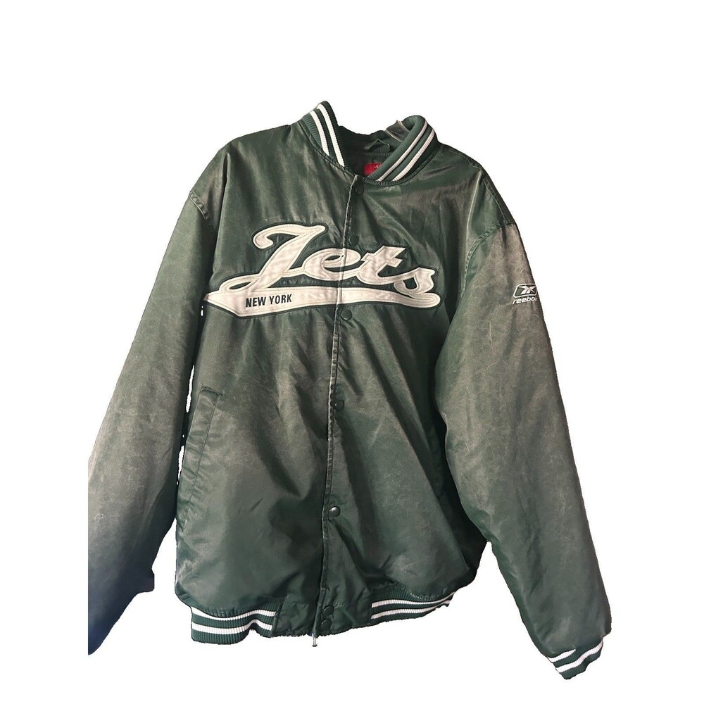 Reebok Gridiron Classics New York Jets - NFL Jacket Men’s - Medium - Vintage